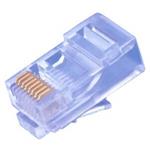 Konektor UTP RJ45 (8p8c), Cat5E, 30µm, licna - 100 ks IDA0031