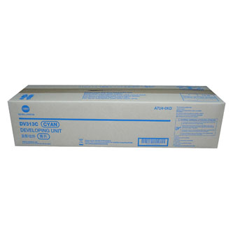 Konica Minolta originál Developer A7U40KD, DV-313C, cyan, 600000str., Konica Minolta Bizhub C258, C