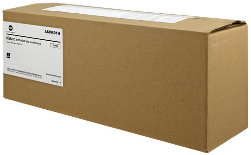 Konica Minolta originál toner A6VK01H, black, 20000str., return, Konica Minolta Bizhub 4750/4050