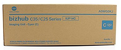 Konica Minolta originál válec IUP14C, cyan, A0WG0KJ, 30000str., Konica Minolta Bizhub C35, C35P