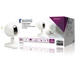 König KN-BM40 - IP Dětská Chůvička Audio / Video 2.4 GHz Bílá/Šedá