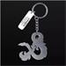 Konix Dungeons & Dragons "3D Logo" Metal Keychain KX-DND-KC-3DL