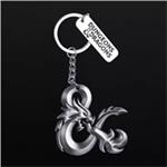 Konix Dungeons & Dragons "3D Logo" Metal Keychain KX-DND-KC-3DL