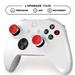 Kontrolfreek Inferno Performance Thumbsticks made for Xbox Series X|S, Xbox One, red 6150-XBX