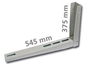 Konzola nástěnná MS118 540x400mm, nosnost 140kg, 1 pár