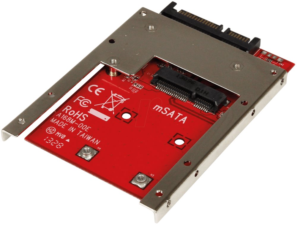 Kouwell ST-168M mSATA SSD do 2,5" SATA Drive + rámeček