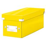 Krabice na CD Leitz Click&Store, žlutá 60410016