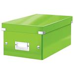 Krabice na DVD Leitz Click&Store, zelená 60420054