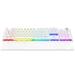 Krux mechanická klávesnice Frost Silver-White RGB / fullsize / RGB / podložka / bílá KRX0133