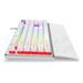 Krux mechanická klávesnice Frost Silver-White RGB / fullsize / RGB / podložka / bílá KRX0133