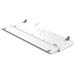 Krux mechanická klávesnice Frost Silver-White RGB / fullsize / RGB / podložka / bílá KRX0133