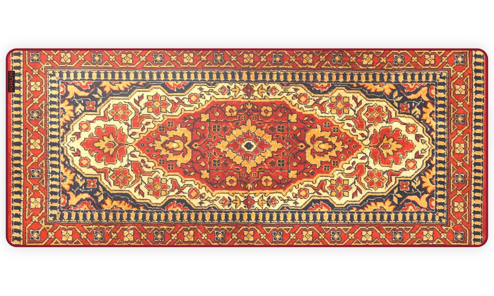 Krux podložka na stůl Space Carpet XXL / 40x97cm / voděodolná / design koberce KRX0107