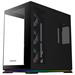 Krux skříň Atron / ATX / 4x120 mm PWM ARGB fan / USB 2.0 / USB 3.0 / USB-C / panoramatická / černá KRXD017