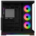 Krux skříň Atron / ATX / 4x120 mm PWM ARGB fan / USB 2.0 / USB 3.0 / USB-C / panoramatická / černá KRXD017