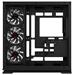 Krux skříň Atron / ATX / 4x120 mm PWM ARGB fan / USB 2.0 / USB 3.0 / USB-C / panoramatická / černá KRXD017