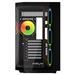 Krux skříň Empero / ATX / 4x120 mm ARBG fans / 2xUSB 2.0 / USB-C / panoramatická / černá KRXD010