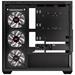 Krux skříň Exo / ATX / 4x120mm RBG fan / 2xUSB 2.0 / USB-C / tvrzené sklo / černá KRXD004