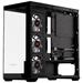 Krux skříň Exo / ATX / 4x120mm RBG fan / 2xUSB 2.0 / USB-C / tvrzené sklo / černá KRXD004