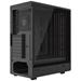 Krux skříň Heliora / ATX / 120mm fan / USB3.0 / USB-C / zaoblená / dřevěný design panelu / černá KRXD019