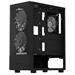 Krux skříň Vako RGB / ATX / 3x120mm RGB fan / 2xUSB 2.0 / USB 3.0 / černá KRX0132