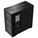 Krux skříň Vox / ATX / 3x140mm a 1x120 mm ARGB fan / USB 2.0 / USB 3.0 / USB-C / tvrzené sklo / černá KRXD016