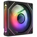 Krux ventilátor Corvus 120 ARGB / 120 mm ARGB fan / infinity mirror efekt KRXE006