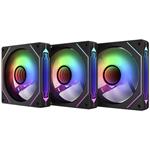 Krux ventilátor Corvus 120 ARGB KIT / 3x120 mm ARGB fan / infinity mirror efekt KRXE007