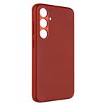 Kryt FIXED MagLeather MagSafe Galaxy S24+, červený