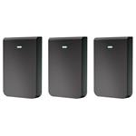 Kryt pro UniFi In-Wall HD, vzor černá - sada 3 kusů IW-HD-BK-3