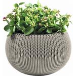 Kvetináč Keter COZY M závesný Dune 229540