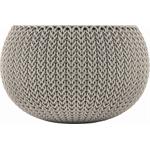 Kvetináč Keter COZY S závěsný Dune 229536