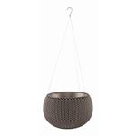 Kvetináč Keter COZY S závěsný Harvest Brown 231127