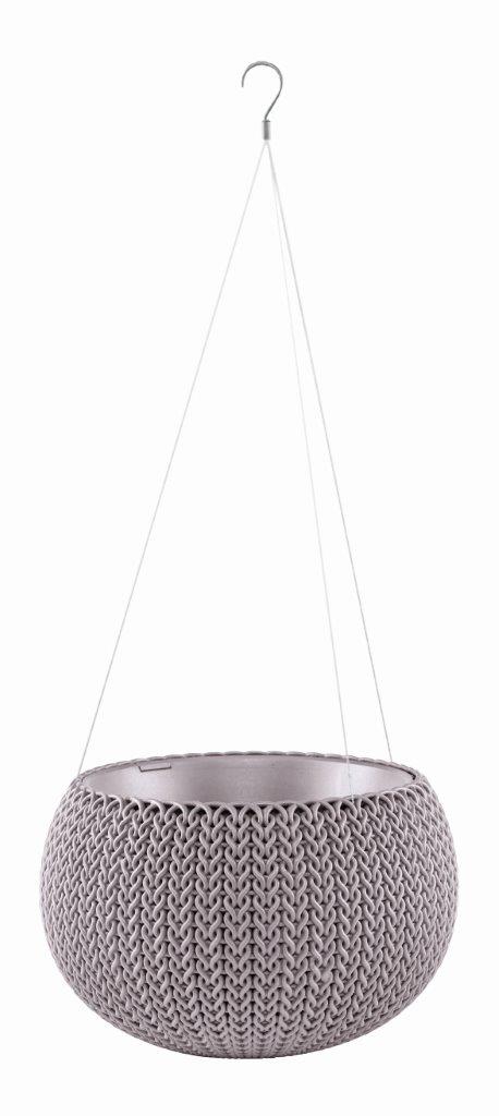 Kvetináč Keter COZY S závěsný Violet 229534