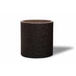 Kvetináč Keter Cylinder M Brown 223941