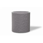 Kvetináč Keter Cylinder M Silver Grey 224150