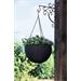 Kvetináč Keter Hanging Sphere grafitový 229545