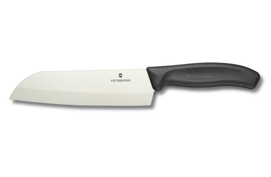 KYOCERA keramický nůž Nakiri s bílou čepelí 15 cm/ černá rukojeť FK