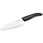 KYOCERA keramický nůž s bílou čepelí/ 14 cm dlouhá čepel/ černá plastová rukojeť FK-140WH-BK