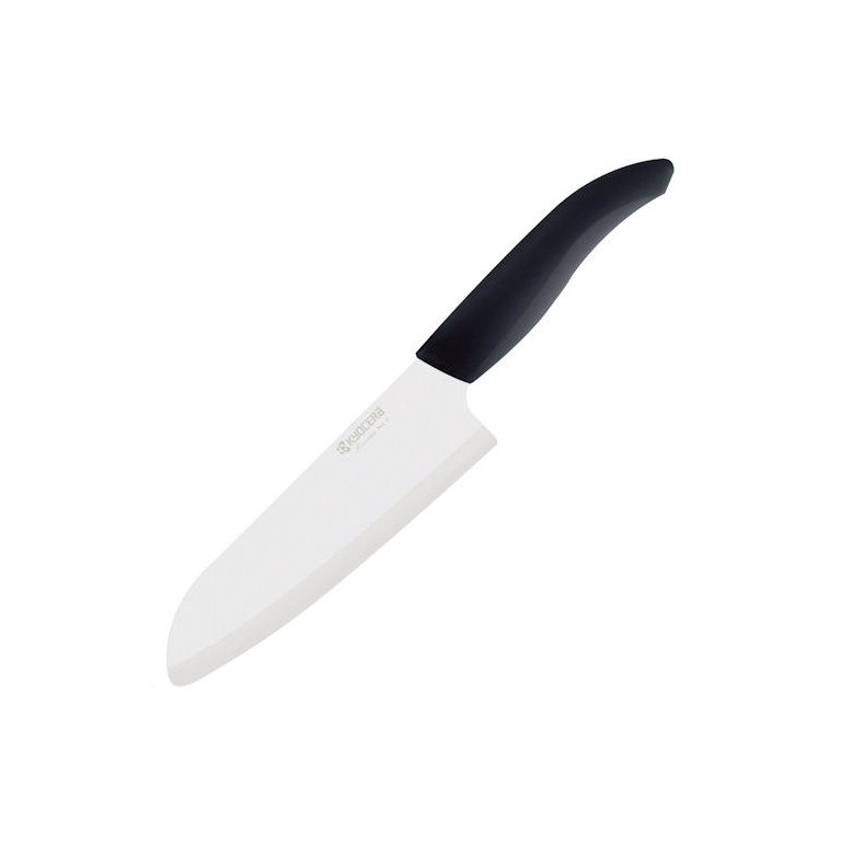 KYOCERA keramický profesionální kuchňský nůž s bílou čepelí 16 cm/ černá rukojeť FK-160WH