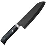Kyocera Kuchařský nůž Santoku 16 cm s dřevěnou rukojetí JPN-160NBK