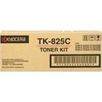 Kyocera originál toner TK825C, cyan, 7000str., 1T02FZCEU0, Kyocera KMC-2520, KM-C3232