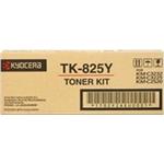 Kyocera originál toner TK825Y, yellow, 7000str., 1T02FZAEU0, Kyocera KMC-2520, KM-C3232