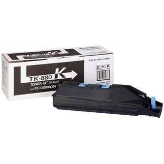 Kyocera originál toner TK880K, black, 25000str., 1T02KA0NL0, Kyocera FS C8500DN