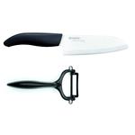 Kyocera Sada na krájení a loupání FK140WH CP10BKS Cut & Peel Set Black - Bliste