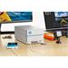 LaCie 2big Dock 16TB HDD / Externí / 2x ThunderBolt 3 / 1x USB Type-C / 1x DP / SD card / stříbrný STGB16000400