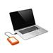LaCie Externí HDD 2TB Rugged Mini, USB-C, Oranžová LAC9000298