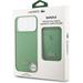 Lacoste Iconic Petit Pique MagSafe kryt + peňaženka iPhone 17 Pro Max zelený 57983127665
