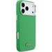 Lacoste Iconic Petit Pique Metal Logo MagSafe kryt iPhone 17 Pro Max zelený 57983127643