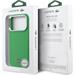 Lacoste Iconic Petit Pique Metal Logo MagSafe kryt iPhone 17 Pro zelený 57983127642