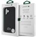 Lacoste Iconic Petit Pique Woven Logo MagSafe kryt iPhone 16 Plus čierny 57983122380
